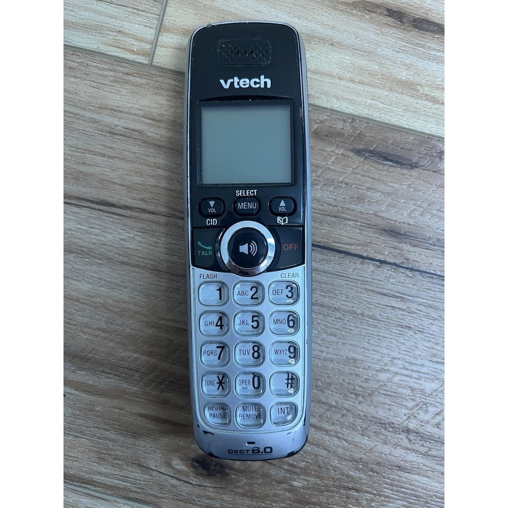 V Tech Cordless Phone CS6329-3 + Battery *Untested*‎ 6.0